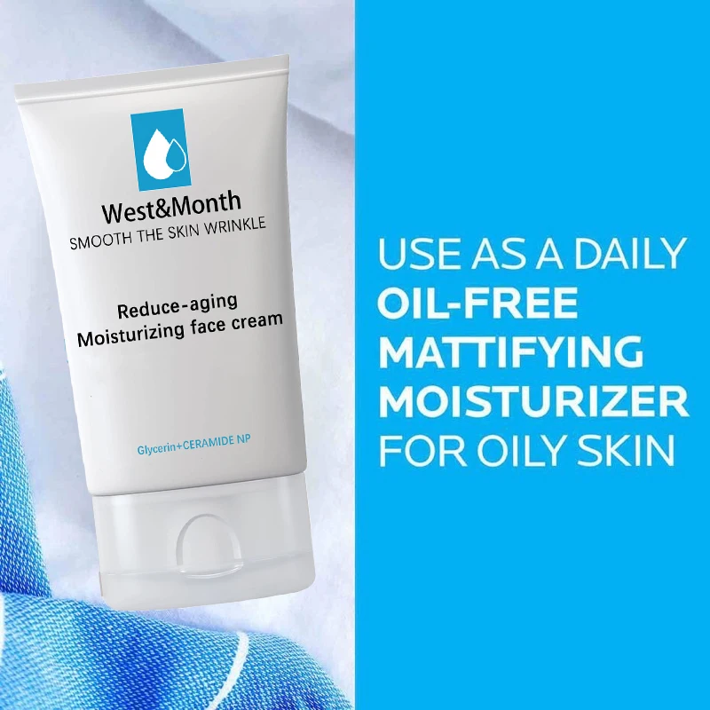 Anti-Wrinkle Face Cream Moisturizer For Oily Skin 75g Oil Control Shrink Pores Whitening Moisturizing Cream Skin Care
Anti-Wrinkle Face Cream Moisturizer For Oily Skin 75g Oil Control Shrink Pores Whitening Moisturizing Cream Skin Care