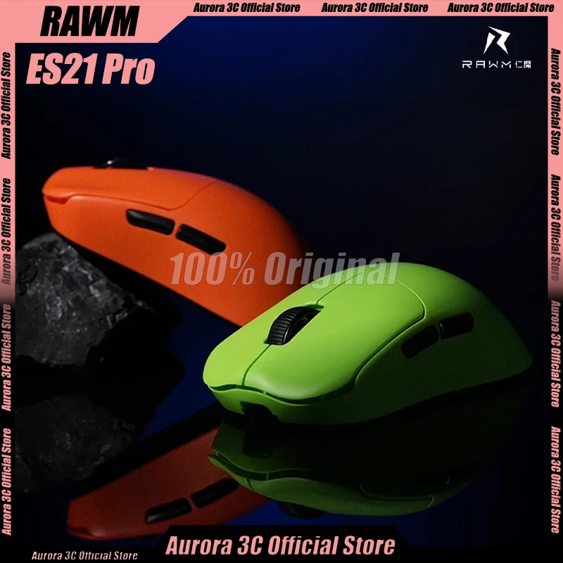 Мышь RAWM ES21PRO, беспроводная киберспортивная мышь, трехрежимная PAW3950, легкий концентратор RAWM, игровая мышь для ноутбука, аксессуары для ПК
Мышь RAWM ES21PRO, беспроводная киберспортивная мышь, трехрежимная PAW3950, легкий концентратор RAWM, игровая мышь для ноутбука, аксессуары для ПК