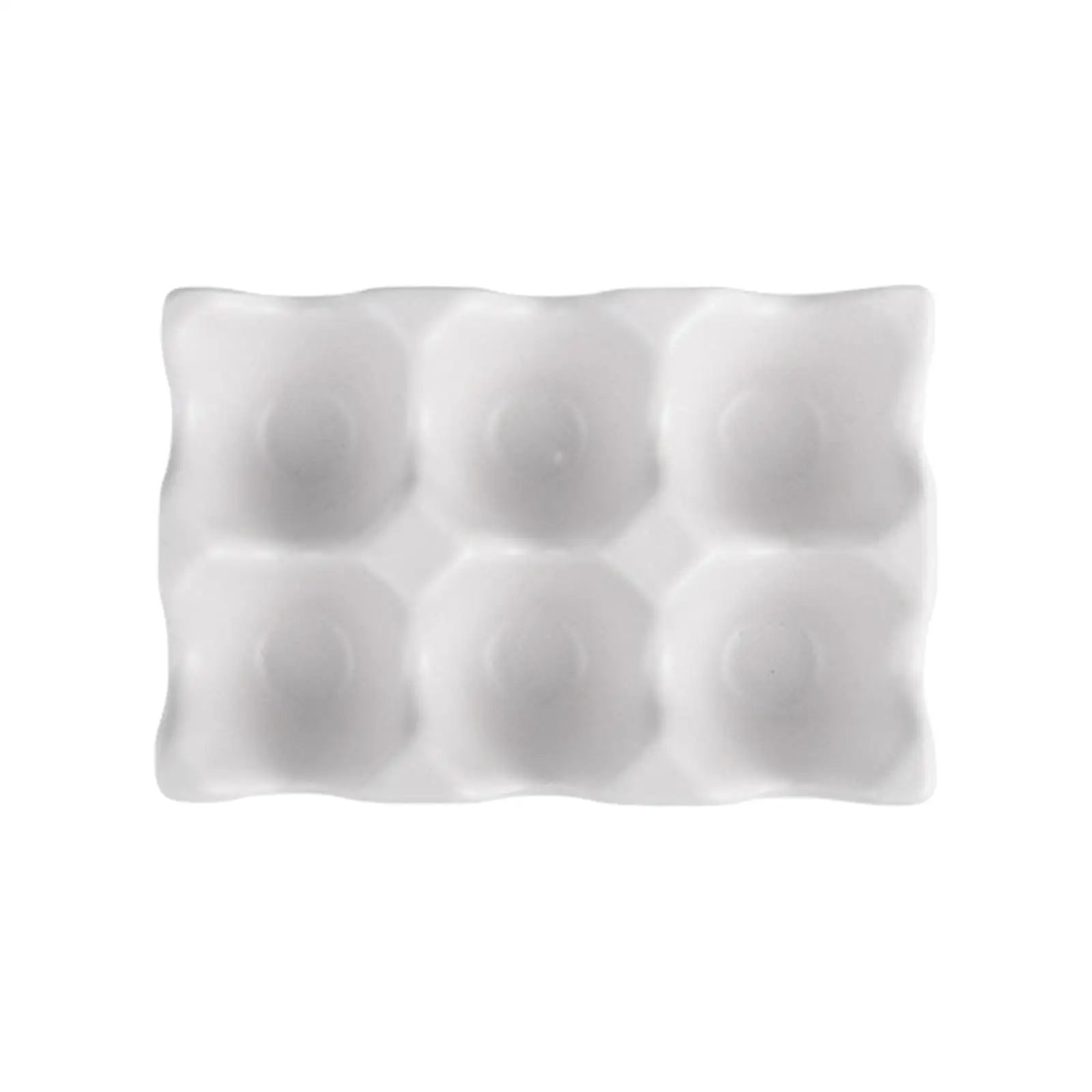 6 Holes Egg Tray Ceramic Holds 6 Fresh Eggs Egg Organizer Egg Storage Lattice for Kitchen Organization Home
6 Holes Egg Tray Ceramic Holds 6 Fresh Eggs Egg Organizer Egg Storage Lattice for Kitchen Organization Home