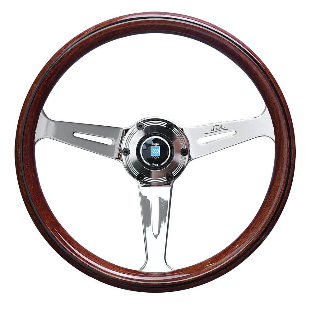 High-Quality Retro Brown Abs Steering Wheel with Black Lines Modified Racing Steering Wheel 
High-Quality Retro Brown Abs Steering Wheel with Black Lines Modified Racing Steering Wheel