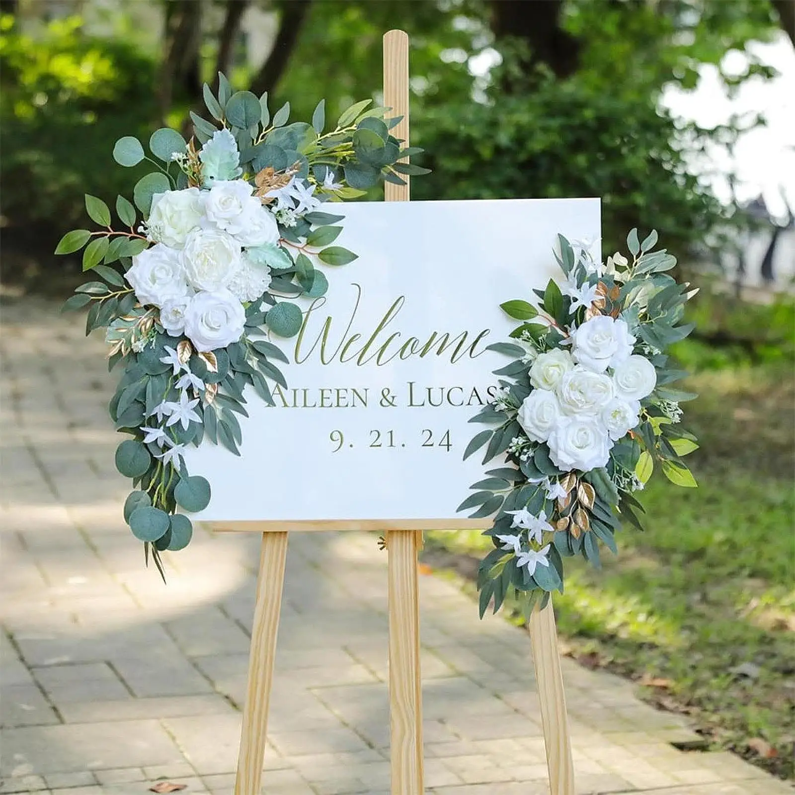2x Wedding Arch Flowers Artificial Floral Swag Flower Garland Floral Arrangement
2x Wedding Arch Flowers Artificial Floral Swag Flower Garland Floral Arrangement