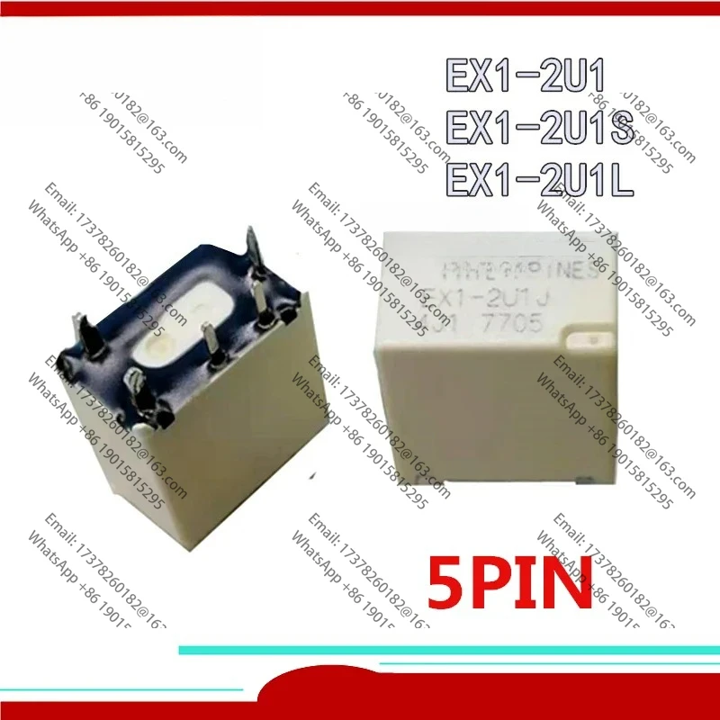 5 шт./лот, оригинальные новые реле EX1-2U1 EX1-2U1S EX1-2U1J EX1 2U1 5PIN 12VDC, контроль уязвимости, автомобильное реле
5 шт./лот, оригинальные новые реле EX1-2U1 EX1-2U1S EX1-2U1J EX1 2U1 5PIN 12VDC, контроль уязвимости, автомобильное реле