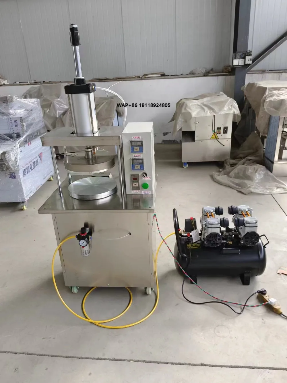 Automatic Thin Pancake Dough Press Machine for Restaurant Use Spring Roll Roast Duck Bread Making Machine
Automatic Thin Pancake Dough Press Machine for Restaurant Use Spring Roll Roast Duck Bread Making Machine