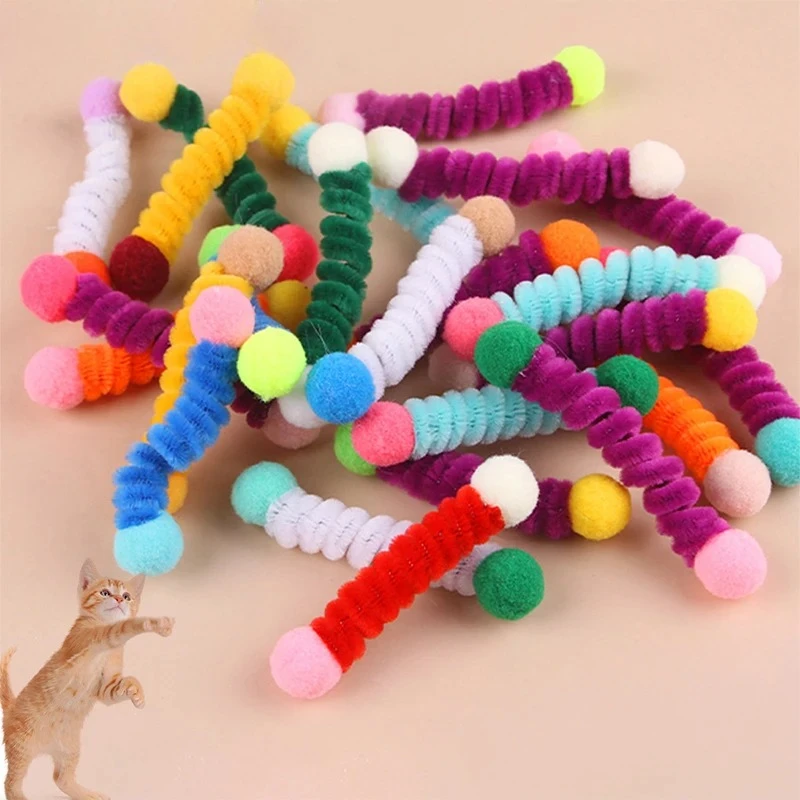 Candy Colored Twisty Stick Cat Teaser 4 Pack Feather Wand Toy Kitten Chew Play Chase Exercise Pet Supplies for Indoor Cats Kitty
Candy Colored Twisty Stick Cat Teaser 4 Pack Feather Wand Toy Kitten Chew Play Chase Exercise Pet Supplies for Indoor Cats Kitty