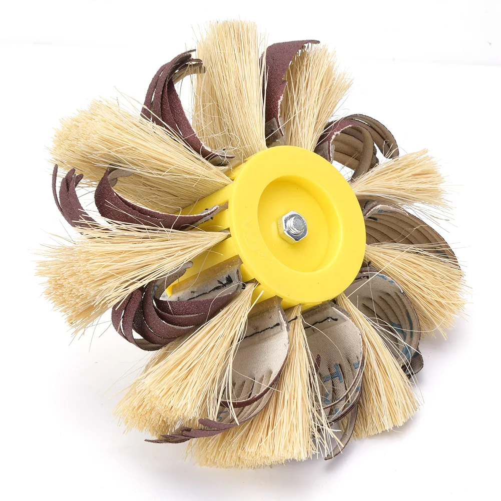Sisal Buffing Wheel 6mm Shank Emery Cloth Polishing Wheel for Drill Sanding Polishing Brush 180# Abrasive Tool
Sisal Buffing Wheel 6mm Shank Emery Cloth Polishing Wheel for Drill Sanding Polishing Brush 180# Abrasive Tool