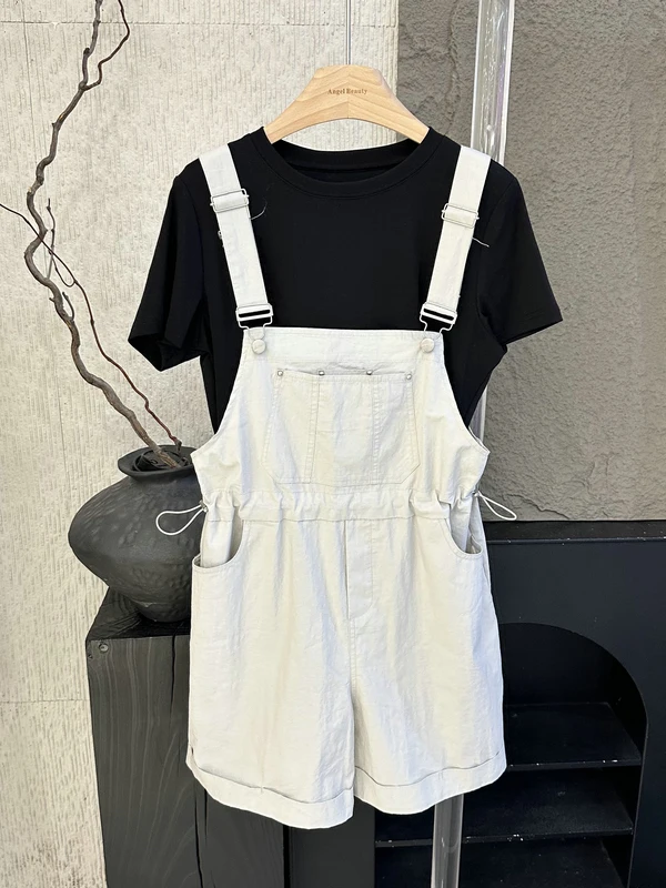 Korean Style Sweet Cool Women's Summer Two-Piece Set Short Sleeve T-Shirt High Waist Shorts Pants Ensemble Fashionable And St...
Korean Style Sweet Cool Women's Summer Two-Piece Set Short Sleeve T-Shirt High Waist Shorts Pants Ensemble Fashionable And St...