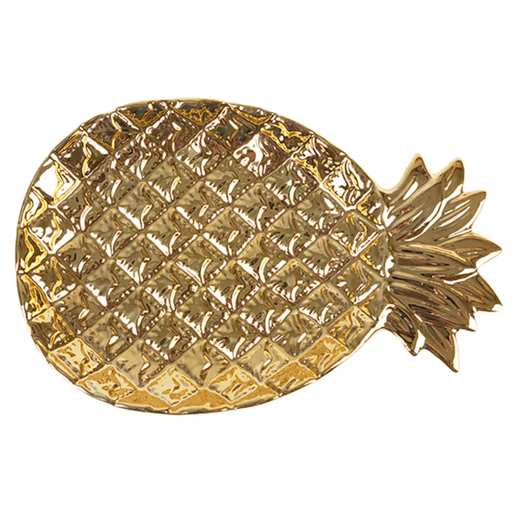 1Pcs Creative Pineapple Jewelry Plate Ceramic Material Jewelry Storage Tray Elegant Dresser Display Dish Home Decoration
1Pcs Creative Pineapple Jewelry Plate Ceramic Material Jewelry Storage Tray Elegant Dresser Display Dish Home Decoration