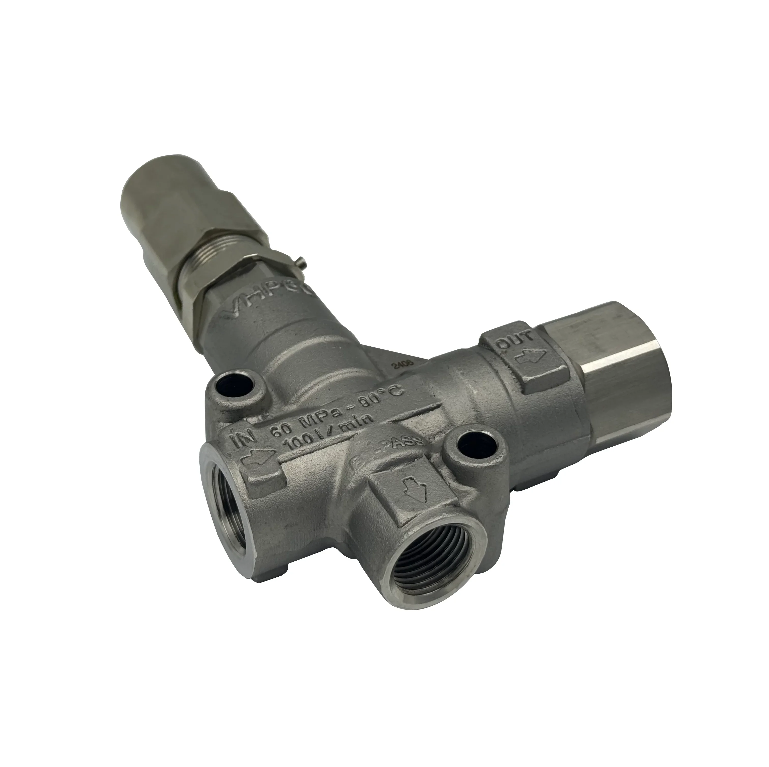High Pressure Washer Adjustable 100Lpm 600bar 1/2in Regulator Water Pump Unloader Bypass Regulating Valve
High Pressure Washer Adjustable 100Lpm 600bar 1/2in Regulator Water Pump Unloader Bypass Regulating Valve