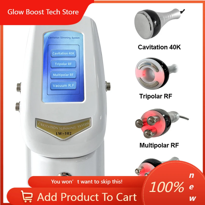 NY40K Cavitation Machine 4-1 Ultrasonic RF Body Shaping Lose Weight Multipolar Slimming Facial Skin Tightening Lifting Device
NY40K Cavitation Machine 4-1 Ultrasonic RF Body Shaping Lose Weight Multipolar Slimming Facial Skin Tightening Lifting Device