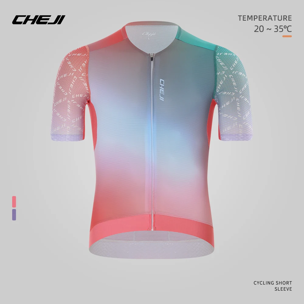 Мужской велосипедный трикотаж Cheji Maillot, дышащий, быстросохнущий, высокое качество
Мужской велосипедный трикотаж Cheji Maillot, дышащий, быстросохнущий, высокое качество
