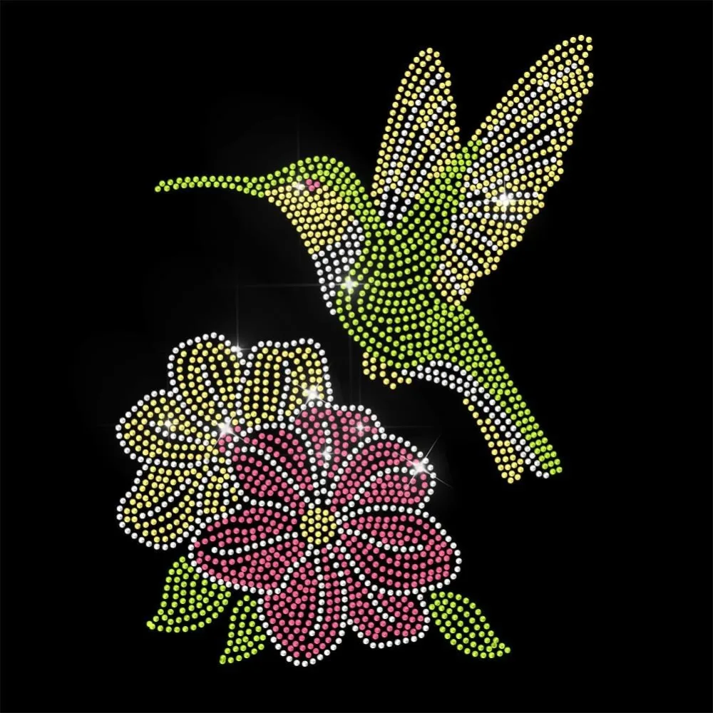 Горный хрусталь, утюг на переноске, цветы колибри и гибискуса, блестящие нашивки с исправлением для одежды, большая аппликация с блестками
Горный хрусталь, утюг на переноске, цветы колибри и гибискуса, блестящие нашивки с исправлением для одежды, большая аппликация с блестками