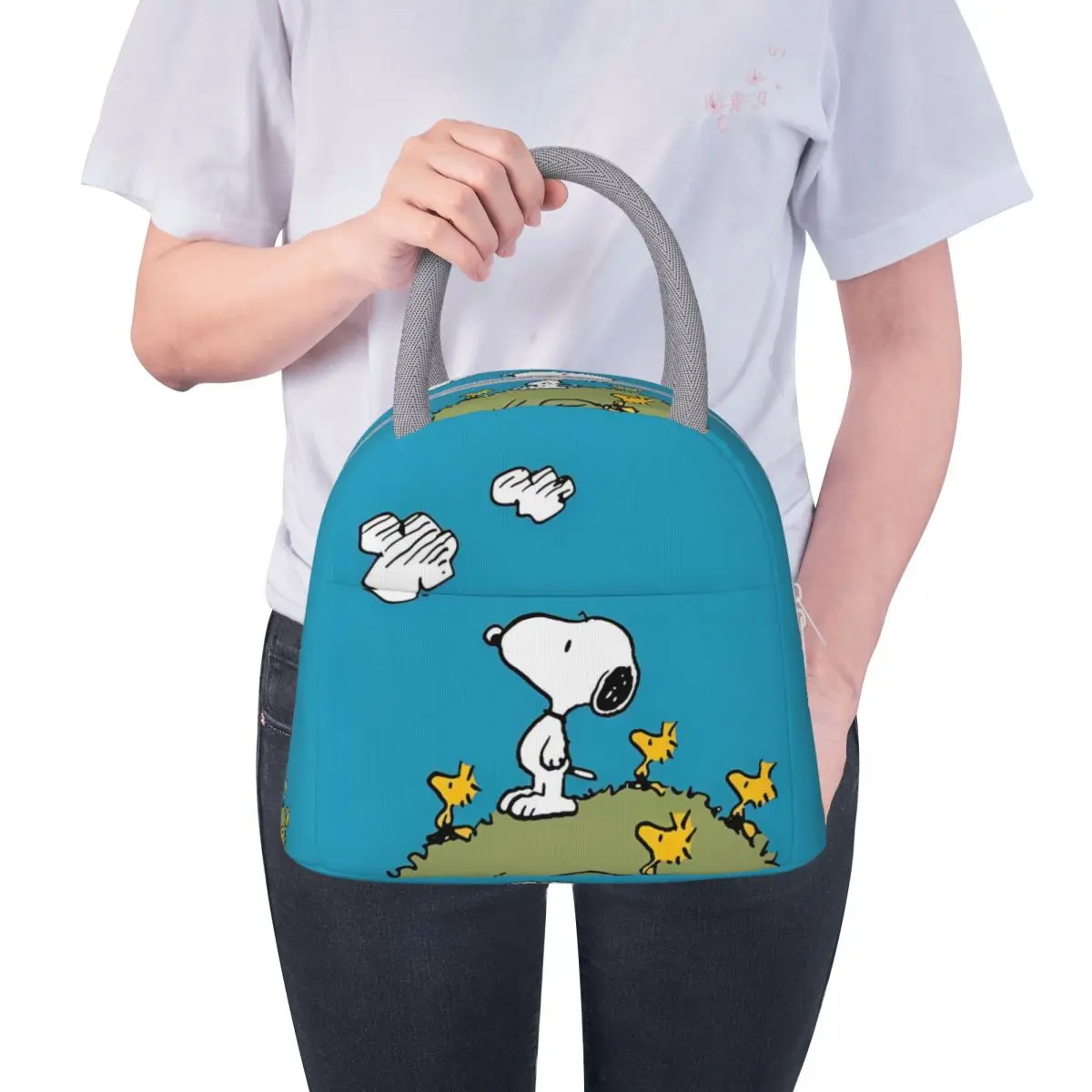 Snoopy Peanuts Insulated Lunch Bag Thermal Bag Meal Container Portable Tote Lunch Box Girl Boy Beach Travel
Snoopy Peanuts Insulated Lunch Bag Thermal Bag Meal Container Portable Tote Lunch Box Girl Boy Beach Travel