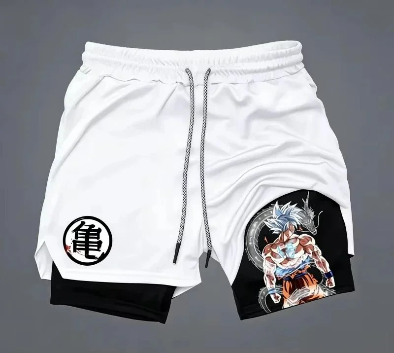 Summer 2026 Dragon Ball Wukong 2-in-1 Double-layer Gym Shorts, Oversized Men's Fitness Neutral Sports Shorts
Summer 2026 Dragon Ball Wukong 2-in-1 Double-layer Gym Shorts, Oversized Men's Fitness Neutral Sports Shorts