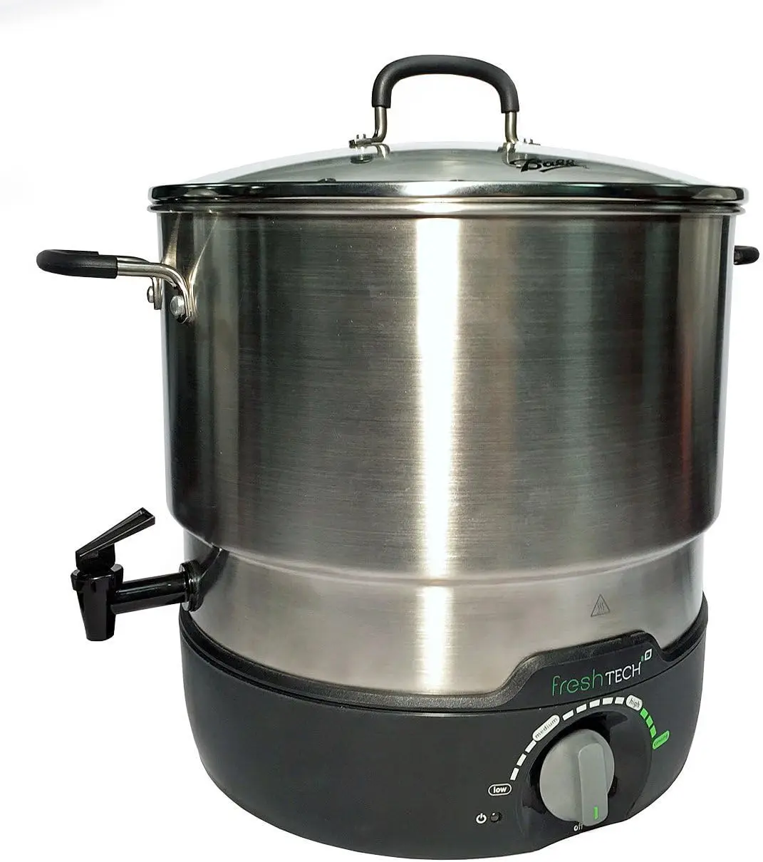 freshTECH Electric Water Bath Canner and Multi-Cooker
freshTECH Electric Water Bath Canner and Multi-Cooker