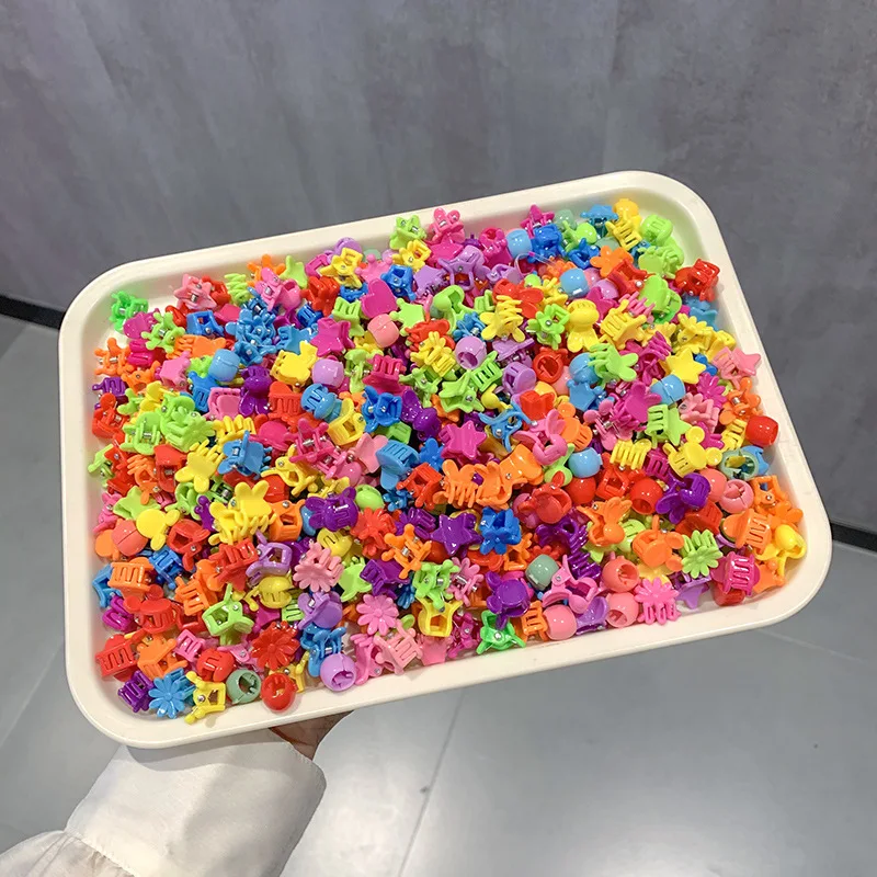 50pcs Girs Cute Colorful Flower Star Crown Small Hair Claws Lovely Hair Decorate Claw Clips Hairpins Kids Sweet Hair Accessories hair clips for women
50pcs Girs Cute Colorful Flower Star Crown Small Hair Claws Lovely Hair Decorate Claw Clips Hairpins Kids Sweet Hair Accessories hair clips for women