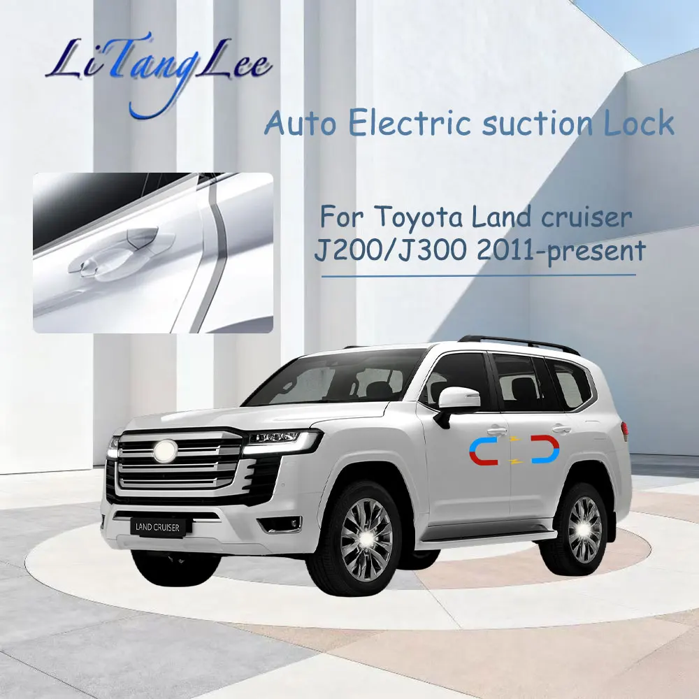 For Toyota Land cruiser J200/J300 Car Soft-Close Door Latch (with Pass Lock Actuator) - Electric Suction Silent Closer
For Toyota Land cruiser J200/J300 Car Soft-Close Door Latch (with Pass Lock Actuator) - Electric Suction Silent Closer