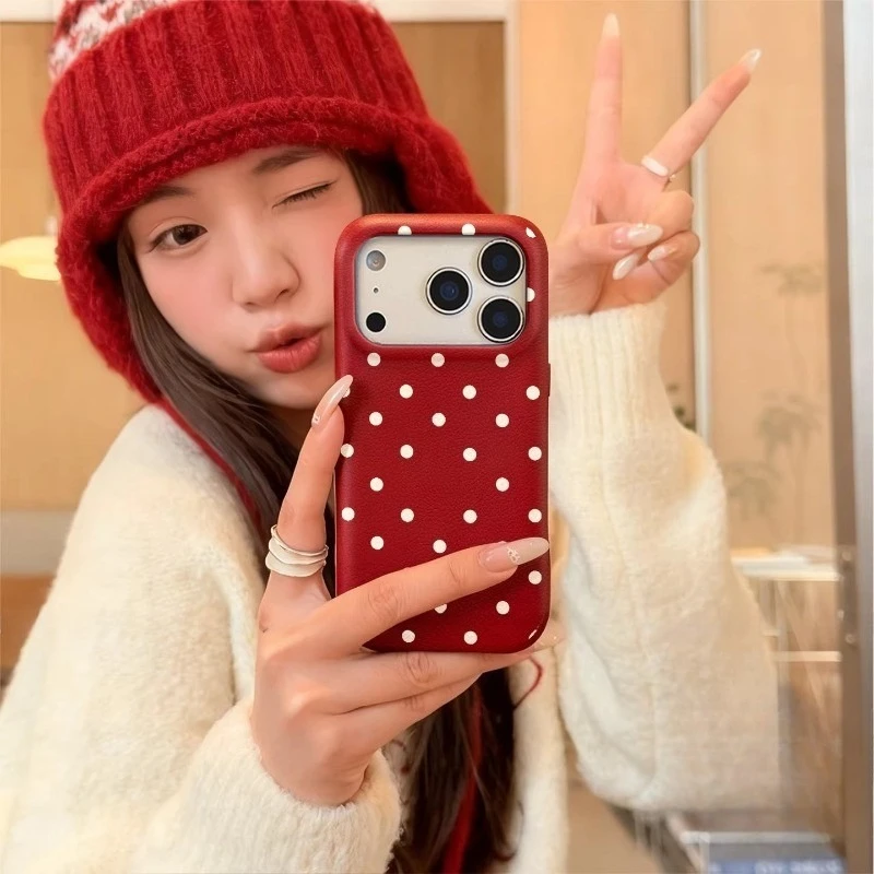 Cute Polka Dots Phone Case For Vivo Y20 Y20s Y20a Y20i Y20t Y20g Y12 Y12s G Y12a Y11s S1 Y7s Y5s Ins Style PU Leather Soft Cover
Cute Polka Dots Phone Case For Vivo Y20 Y20s Y20a Y20i Y20t Y20g Y12 Y12s G Y12a Y11s S1 Y7s Y5s Ins Style PU Leather Soft Cover