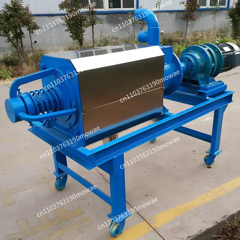Stainless steel spiral filter press manure separator solid-liquid separator for cattle, pigs, chickens and poultry farm waste
Stainless steel spiral filter press manure separator solid-liquid separator for cattle, pigs, chickens and poultry farm waste