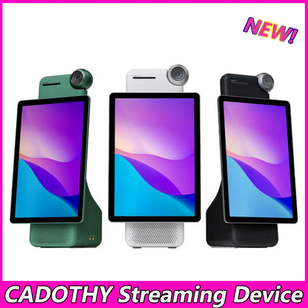 CADOTHY Streaming Device Live Streaming WiFi Version (8G+256GB) all-in-one Machines Large Screen 4K HD Camera Streaming Device
CADOTHY Streaming Device Live Streaming WiFi Version (8G+256GB) all-in-one Machines Large Screen 4K HD Camera Streaming Device