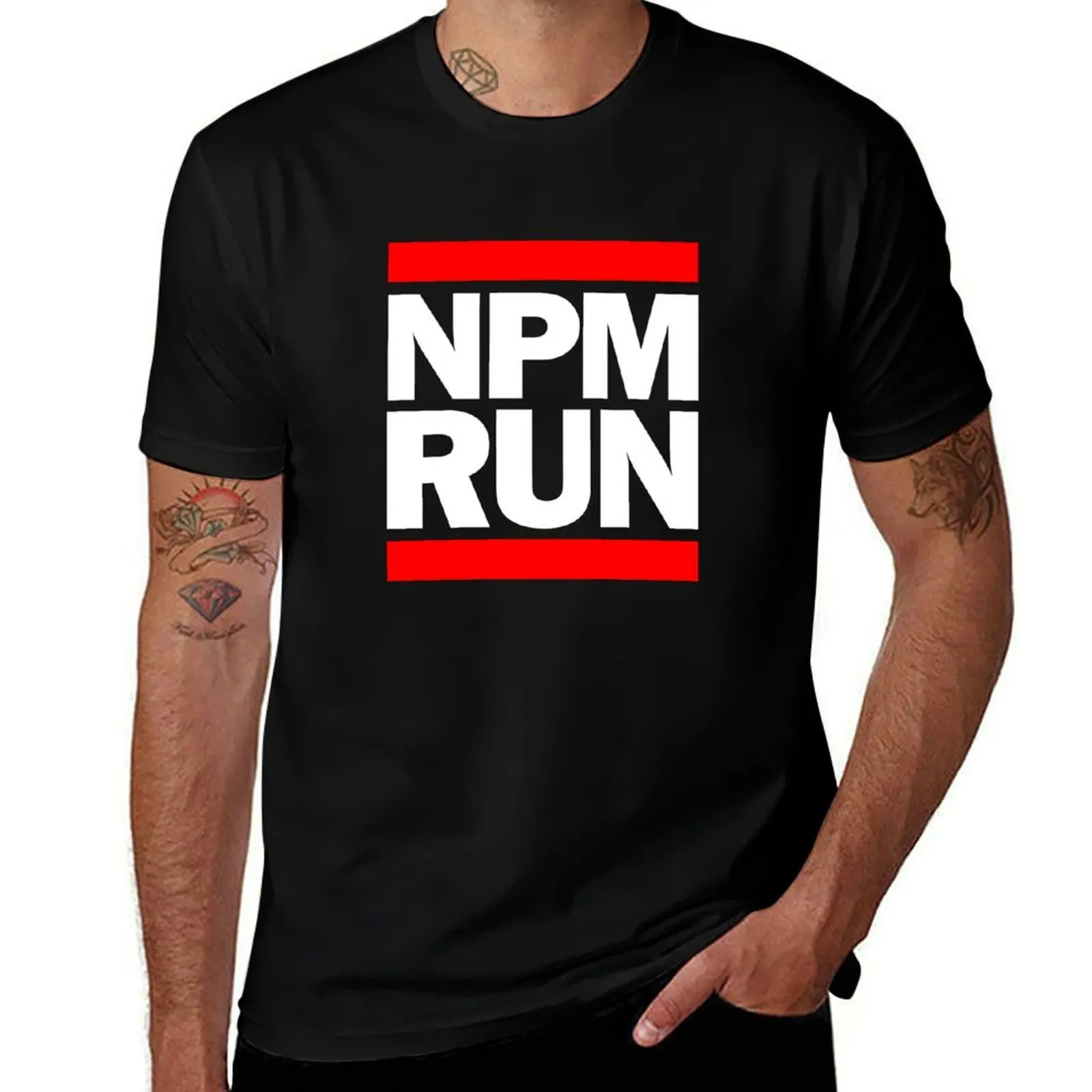 NPM RUN T-Shirt cotton t shirts high quality t shirt man casual anime tshirt T-shirt
NPM RUN T-Shirt cotton t shirts high quality t shirt man casual anime tshirt T-shirt