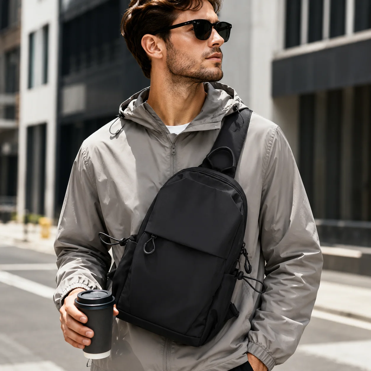 Mens Trendy Crossbody Bag Small Shoulder Chest Pack Casual Multifunction Daily Travel Urban Lightweight Outdoor Sling Bag
Mens Trendy Crossbody Bag Small Shoulder Chest Pack Casual Multifunction Daily Travel Urban Lightweight Outdoor Sling Bag
