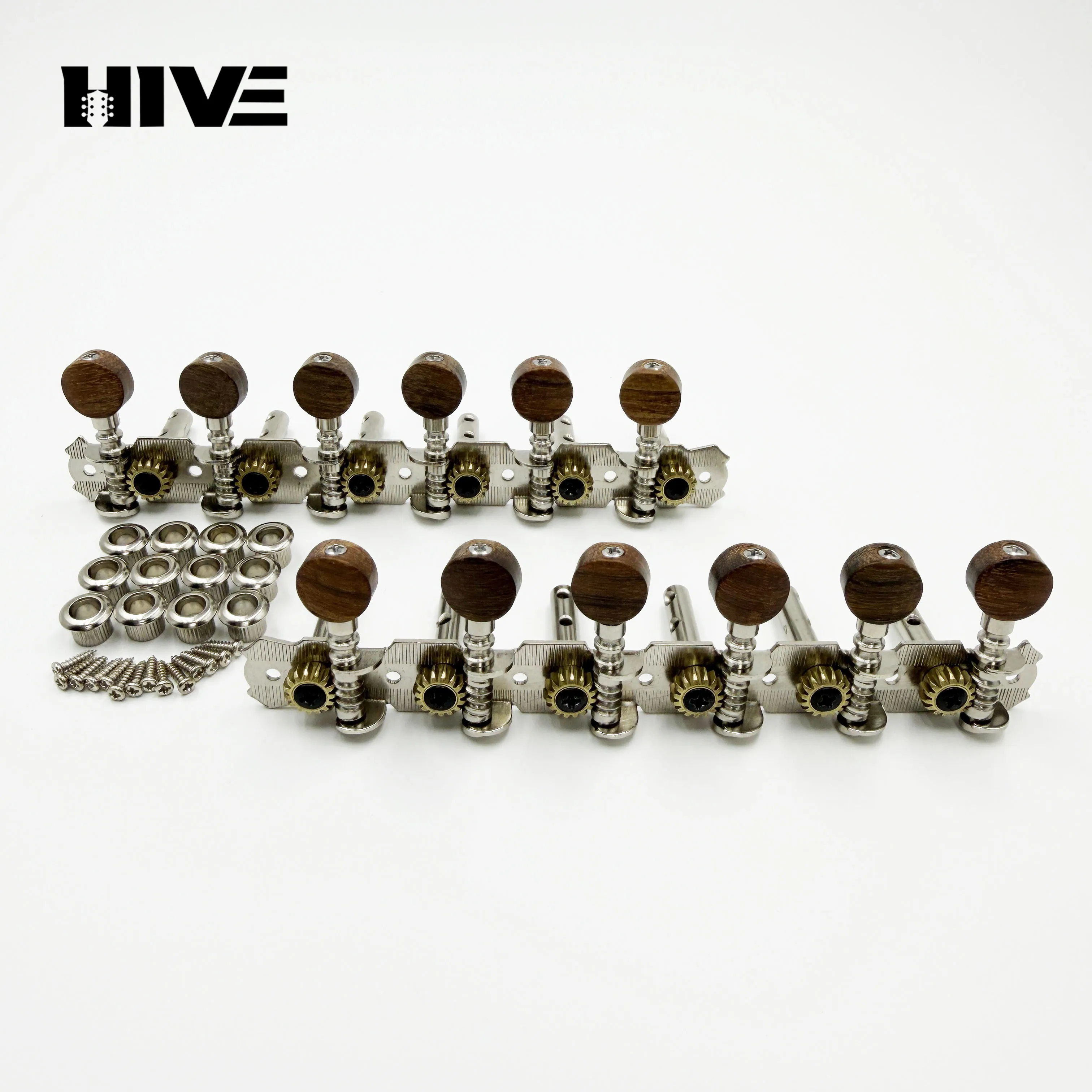 Mandolin Tuning Peg 5R5L 23/25mm Top-Grade Acacia Wood Double-Hole Tuning Peg 4R4L 6R6L 8/10/12-string Guitar Tuning Pegs
Mandolin Tuning Peg 5R5L 23/25mm Top-Grade Acacia Wood Double-Hole Tuning Peg 4R4L 6R6L 8/10/12-string Guitar Tuning Pegs