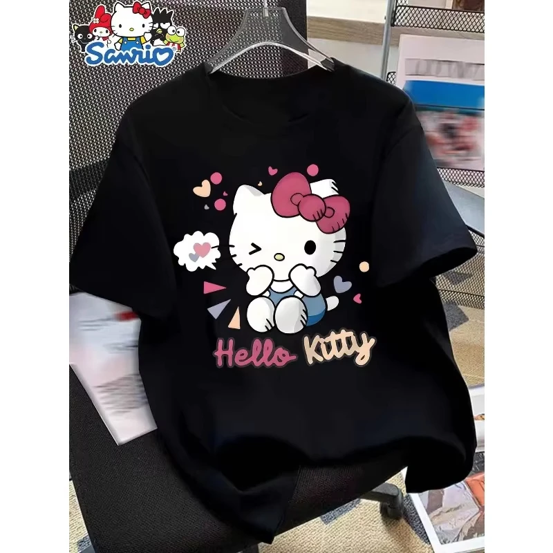 Новая летняя футболка 2026 года с принтом Hello Cat Wink Heart, милый мультяшный рисунок, 100% чистый хлопок, мягкая, в стиле Y2K, модная уличная одежда
Новая летняя футболка 2026 года с принтом Hello Cat Wink Heart, милый мультяшный рисунок, 100% чистый хлопок, мягкая, в стиле Y2K, модная уличная одежда