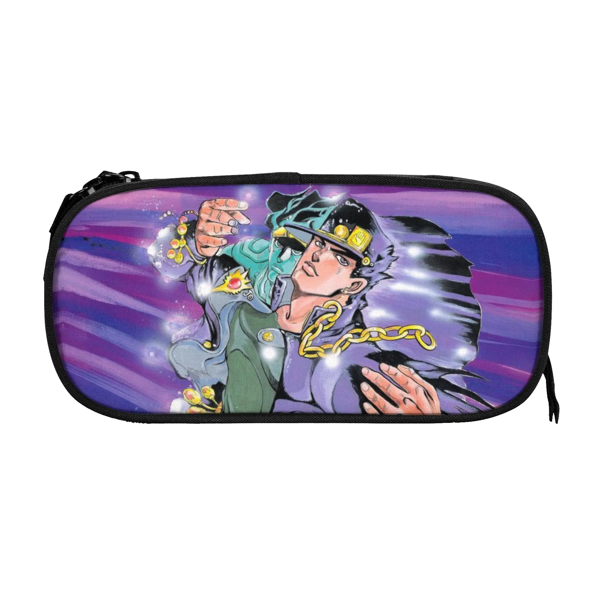 1 piece Lightweight Bizarre Art Portrait Pencil Case Student Pen Bag JoJo's Bizarre Adventure Office Pencil Pouch
1 piece Lightweight Bizarre Art Portrait Pencil Case Student Pen Bag JoJo's Bizarre Adventure Office Pencil Pouch