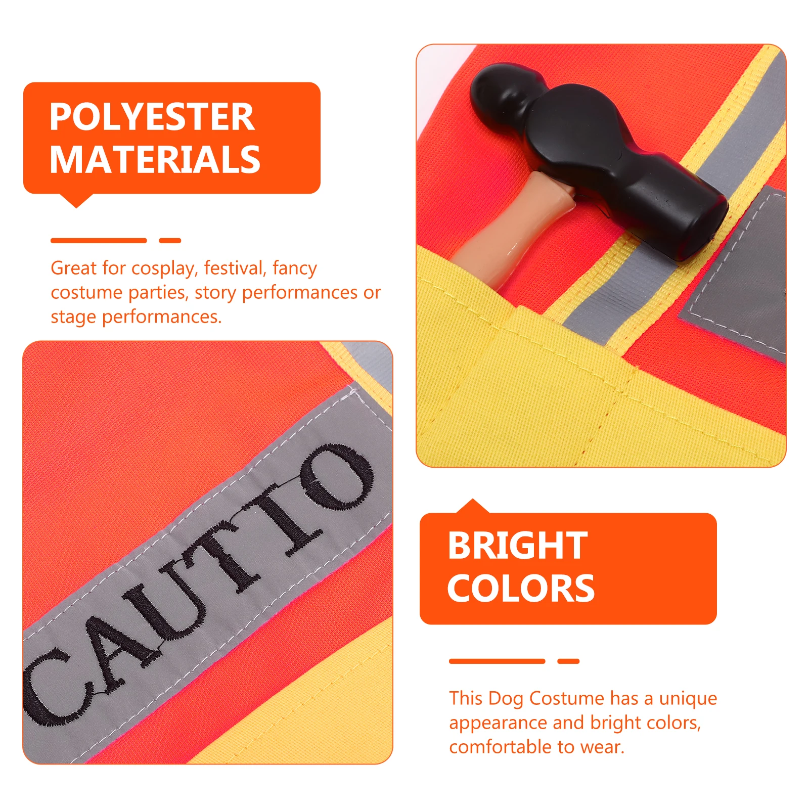 Adorable Engineer Appearance Dog Clothes Decorative Puppy Costume Festival Party Puppy Accessory Breathable Comfortable Dog
Adorable Engineer Appearance Dog Clothes Decorative Puppy Costume Festival Party Puppy Accessory Breathable Comfortable Dog