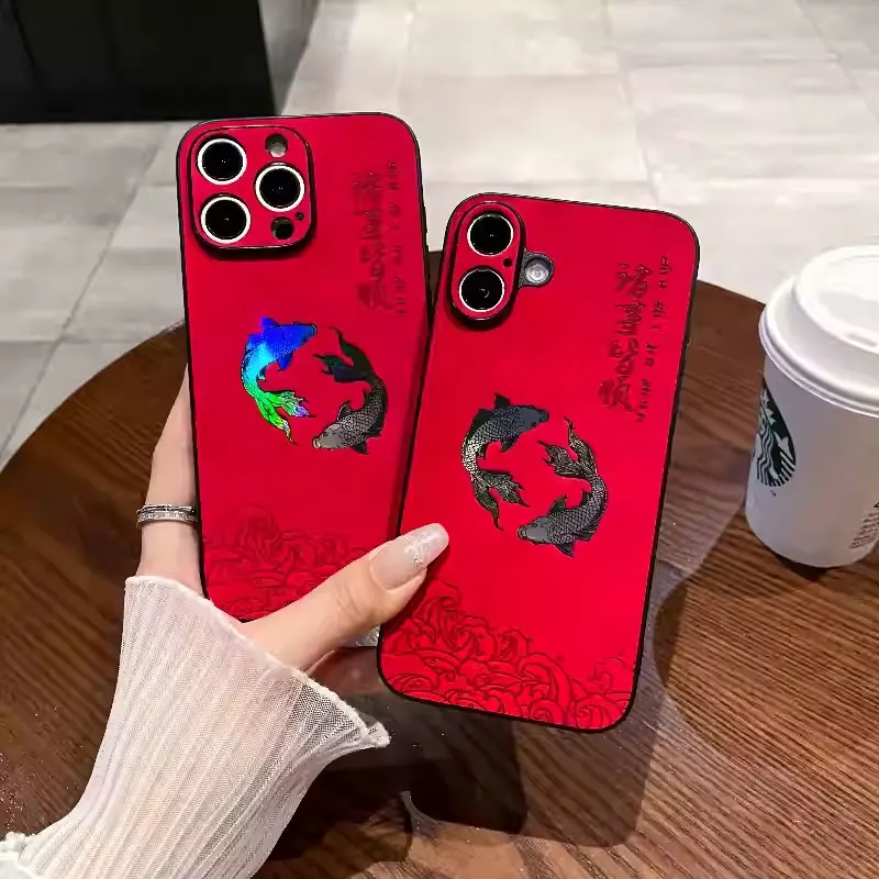 Чехол для телефона в стиле China-Chic с градиентным красным карпом Кои для iPhone 17 Pro Max, 16 Pro, 15 Plus, 14, 13, 12, 11
Чехол для телефона в стиле China-Chic с градиентным красным карпом Кои для iPhone 17 Pro Max, 16 Pro, 15 Plus, 14, 13, 12, 11