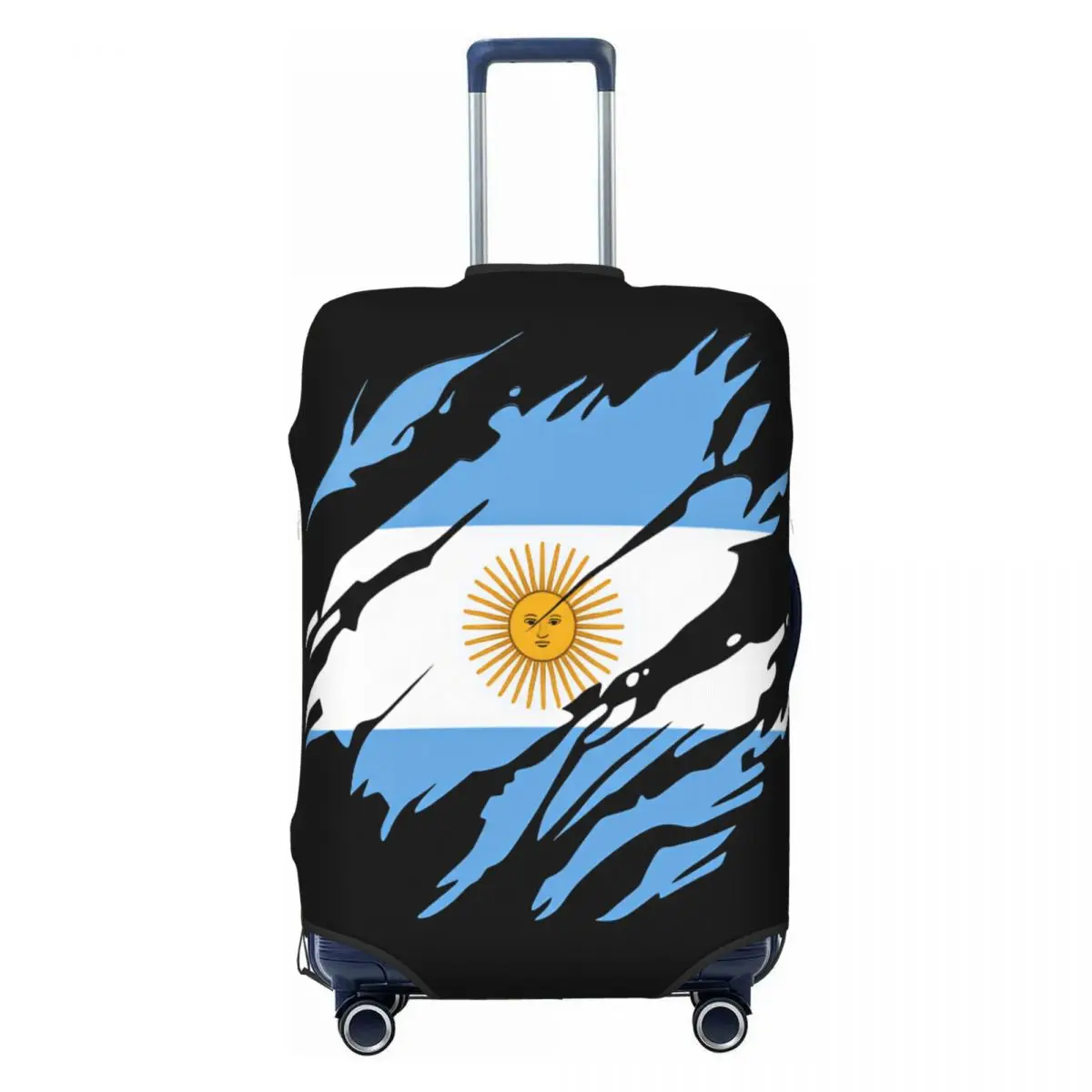 Scratch Torn Claw Mark Argentina Flag Suitcase Cover Useful Cruise Trip Protector Luggage Accesories Holiday
Scratch Torn Claw Mark Argentina Flag Suitcase Cover Useful Cruise Trip Protector Luggage Accesories Holiday