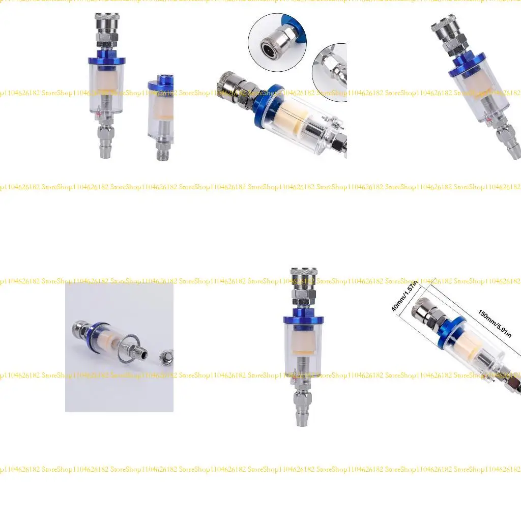 Q2Q4 Compressor Air Dryer and Water Oil Separator with 1/4Inch NPT Moisture Filter for Sprayer Paint Guns Pneumatic Equipment
Q2Q4 Compressor Air Dryer and Water Oil Separator with 1/4Inch NPT Moisture Filter for Sprayer Paint Guns Pneumatic Equipment