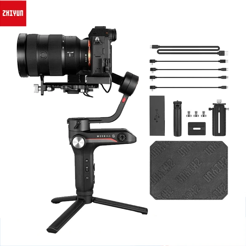ZHIYUN Weebill S 3-осевой ручной стабилизатор подвеса для беззеркальных и зеркальных камер Sony A7 III A6000 Nikon Panasonic GH5 Canon
ZHIYUN Weebill S 3-осевой ручной стабилизатор подвеса для беззеркальных и зеркальных камер Sony A7 III A6000 Nikon Panasonic GH5 Canon