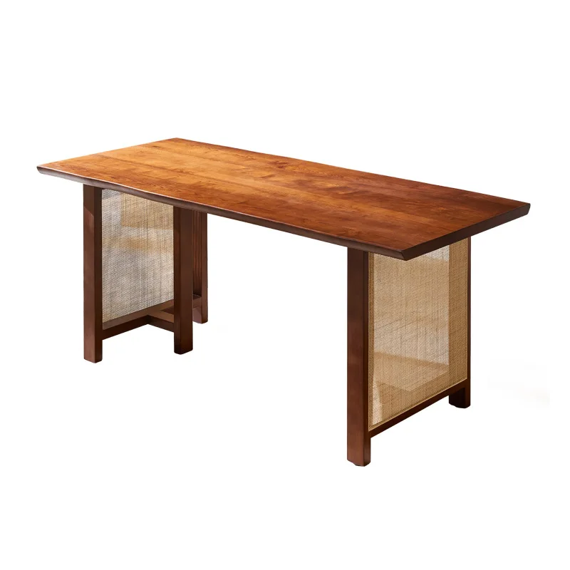 Rectangle dining table simple modern Japanese-style homestay oak dining table and chair combination
Rectangle dining table simple modern Japanese-style homestay oak dining table and chair combination
