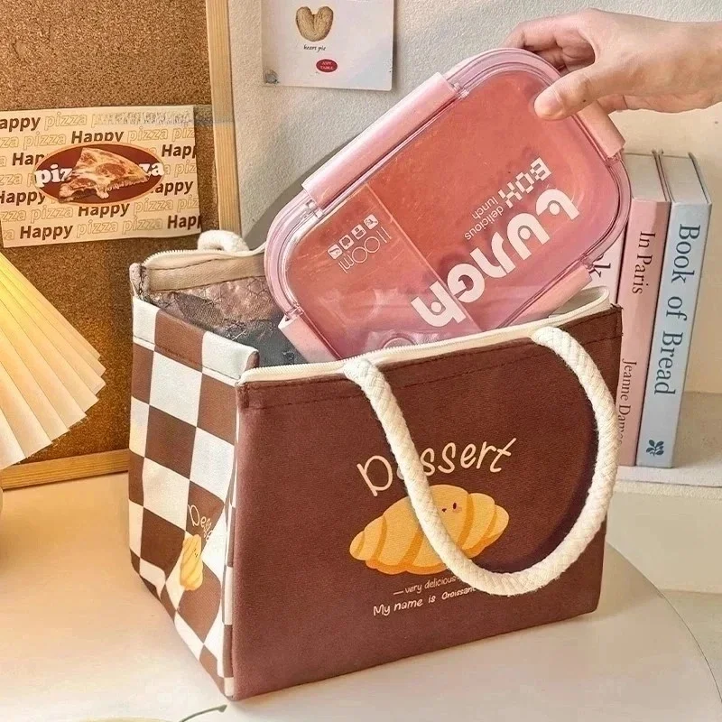 Thermal Lunch Bags For Women Girl Kids Kawaii Portable Lunch Box Accessories Tote Large Bento Pouch Food Storage
Thermal Lunch Bags For Women Girl Kids Kawaii Portable Lunch Box Accessories Tote Large Bento Pouch Food Storage