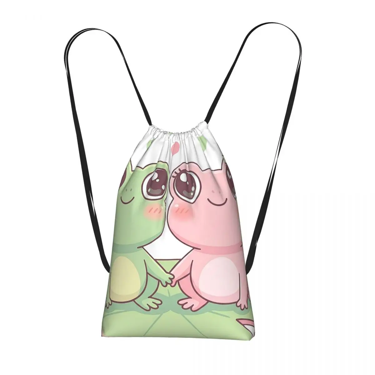 Cute Frog With Love Heart Cartoon Backpacks Multi-function Drawstring Bags Shoes Bag Book Bags for Travel Students
Cute Frog With Love Heart Cartoon Backpacks Multi-function Drawstring Bags Shoes Bag Book Bags for Travel Students