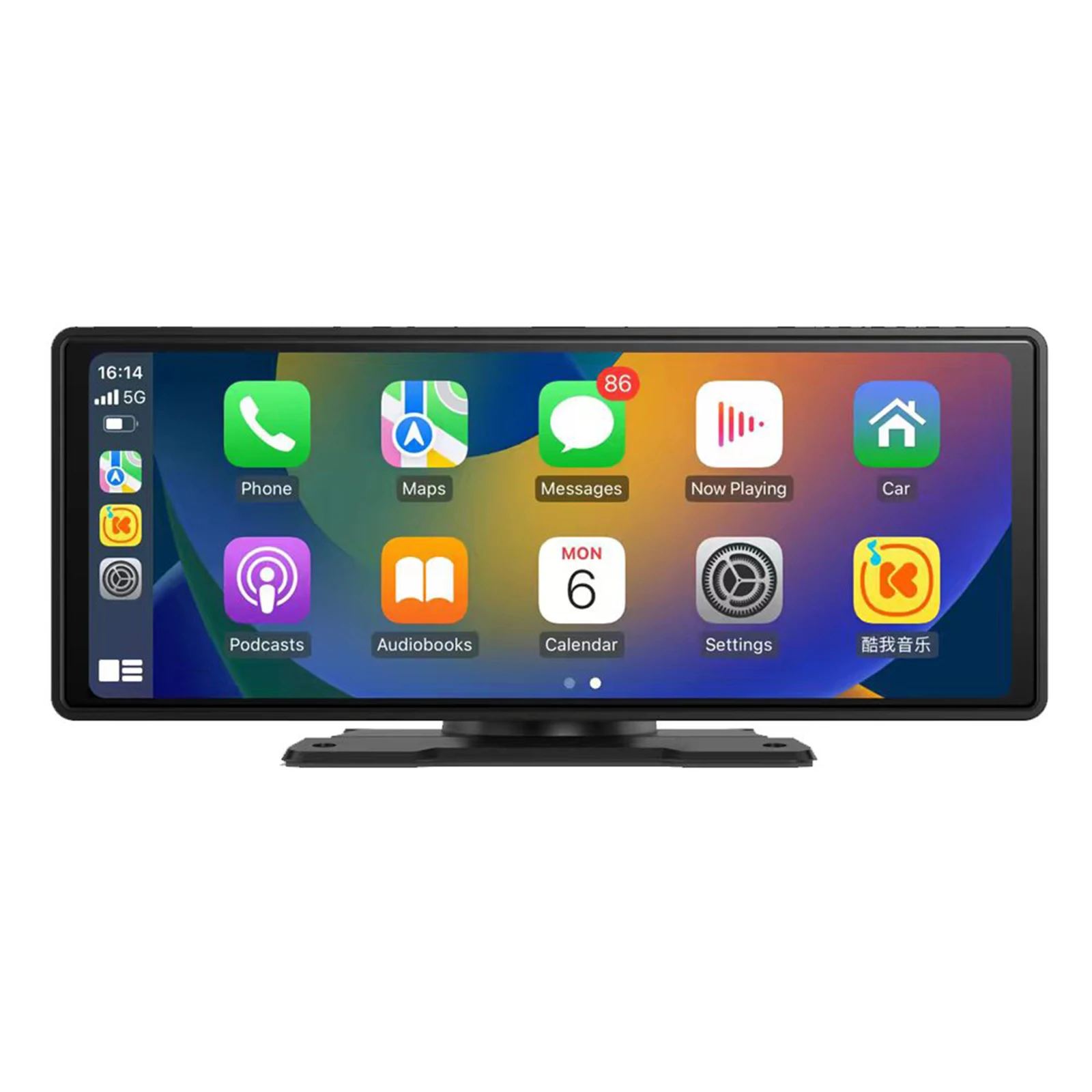 10.26Inch Car Smart Player Touch Screen Navigation Radio Multimedia Video Navigation GPS Wireless Carplay Android Auto
10.26Inch Car Smart Player Touch Screen Navigation Radio Multimedia Video Navigation GPS Wireless Carplay Android Auto