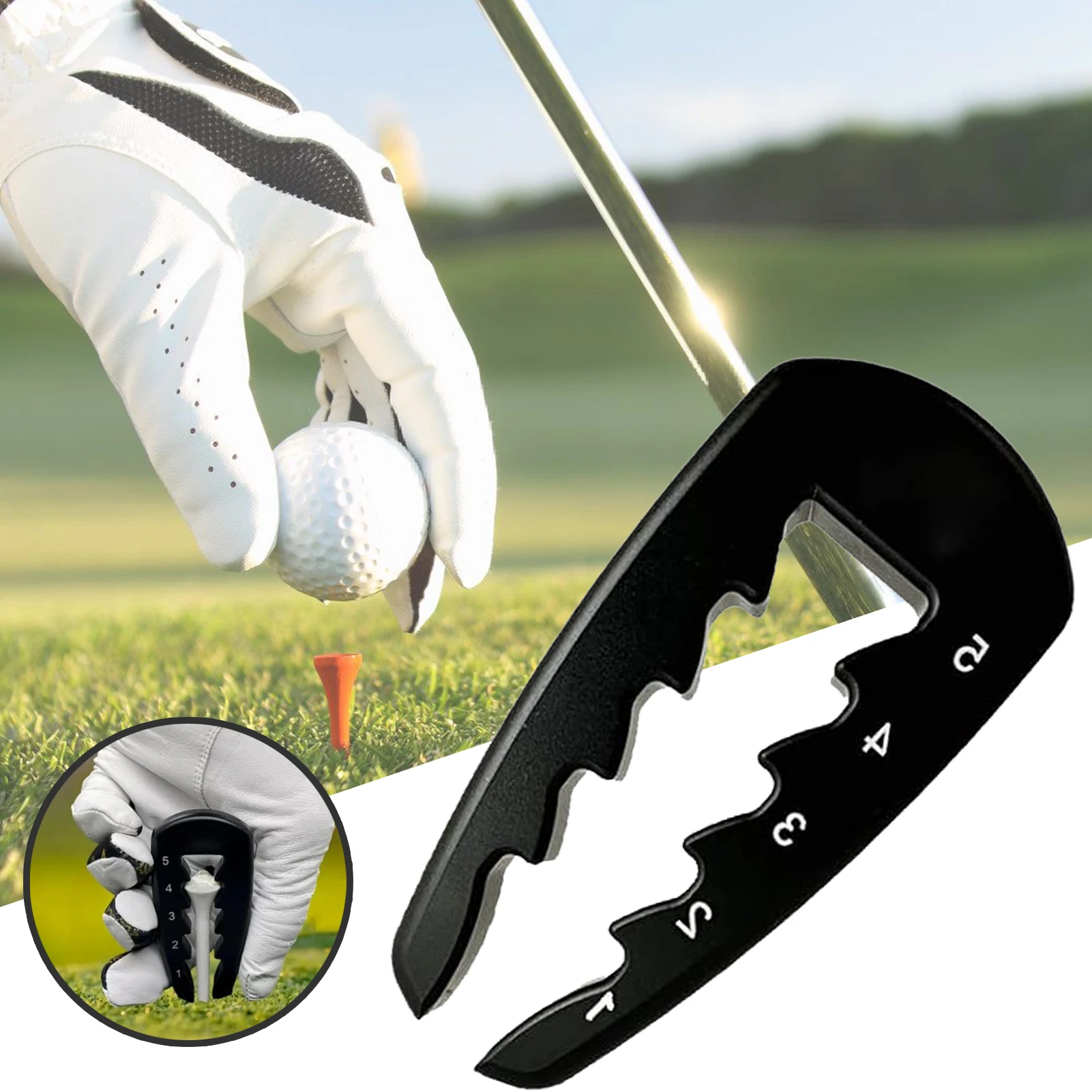Quick Adjust Golf Tee Tool for Outdoor Precision Golf Tee Height Setter for Matching Your Gold Playing Style
Quick Adjust Golf Tee Tool for Outdoor Precision Golf Tee Height Setter for Matching Your Gold Playing Style