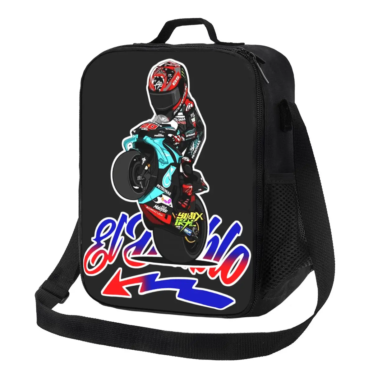 Fabio Quartararo Thermal Insulated Lunch Bag Women Resuable Lunch Tote for Kids School Children Storage Bento Food Box
Fabio Quartararo Thermal Insulated Lunch Bag Women Resuable Lunch Tote for Kids School Children Storage Bento Food Box
