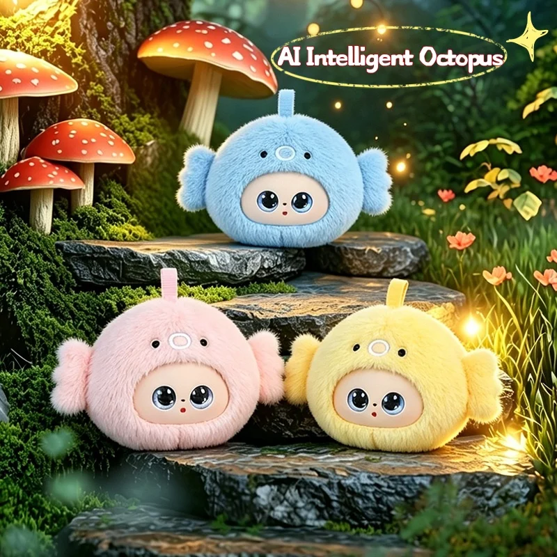 AI Intelligent Octopus Plush Toy Voice Conversation Wifi Interactive Kids Robot Emotional Companionship Overseas Edition Gifts
AI Intelligent Octopus Plush Toy Voice Conversation Wifi Interactive Kids Robot Emotional Companionship Overseas Edition Gifts 