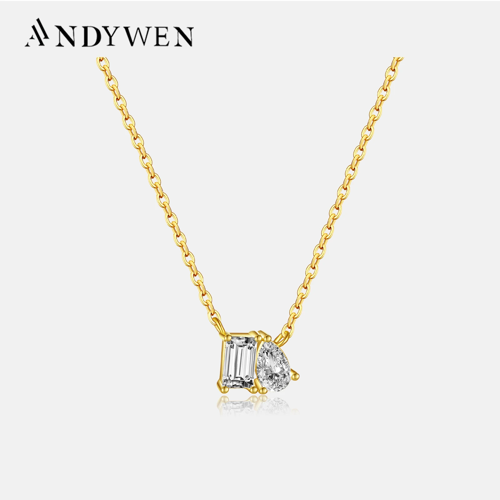 ANDYWEN Women 925 Sterling Silver Zircon Long Chain Pendant Necklace 2024 Fine Luxury Anniversary Wedding Jewelry
ANDYWEN Women 925 Sterling Silver Zircon Long Chain Pendant Necklace 2024 Fine Luxury Anniversary Wedding Jewelry