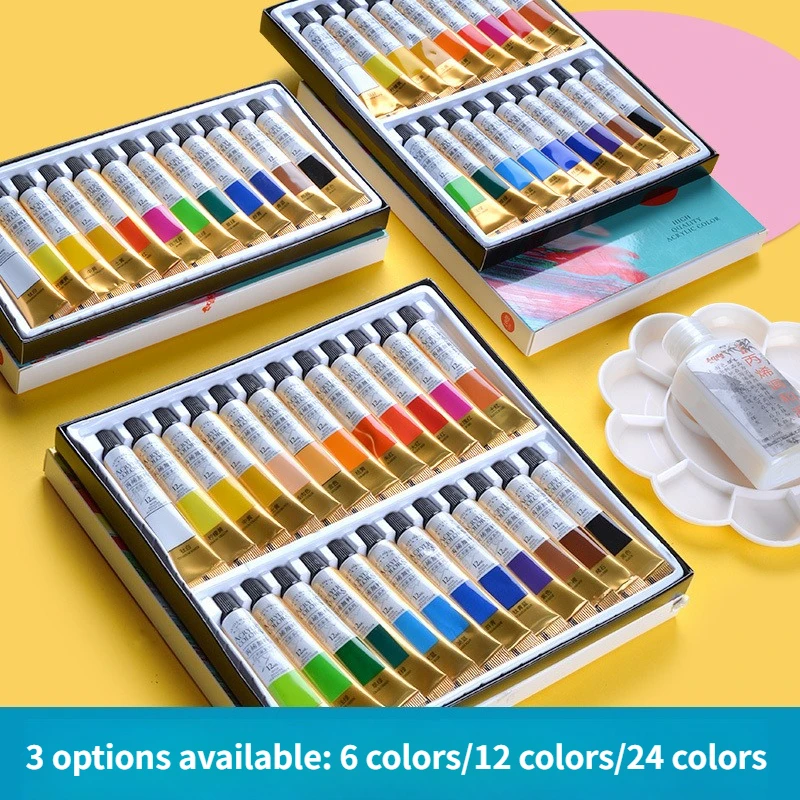 Набор акриловых красок для начинающих: водоотталкивающие, УФ-стойкие, с фиксацией цвета, для одежды и...
Набор акриловых красок для начинающих: водоотталкивающие, УФ-стойкие, с фиксацией цвета, для одежды и...