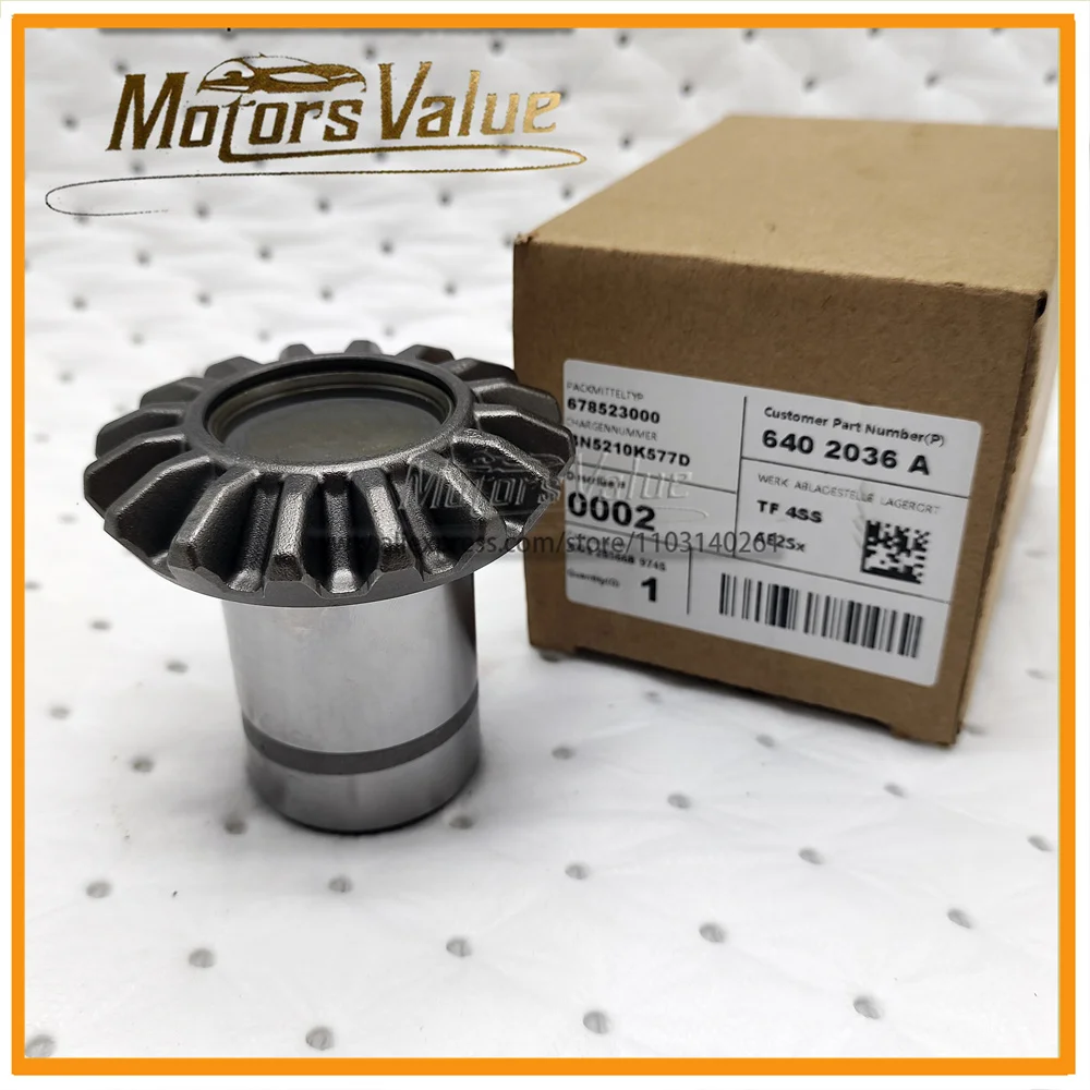 For TF71 differential half shaft gear 6AT transmission system power distribution key components ensure turning differential spee
For TF71 differential half shaft gear 6AT transmission system power distribution key components ensure turning differential spee