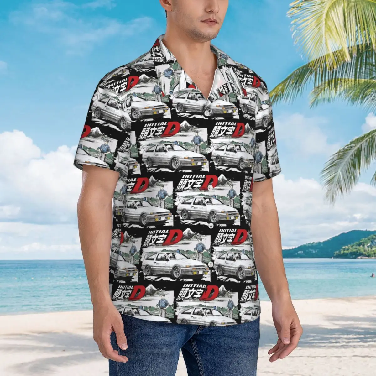 Initial D Deep Forest Drifting AE86 Takumi Raceway Hawaiian Shirts Men Short Sleeve Shirt for Summer Beach Men's Lapel Tops
Initial D Deep Forest Drifting AE86 Takumi Raceway Hawaiian Shirts Men Short Sleeve Shirt for Summer Beach Men's Lapel Tops
