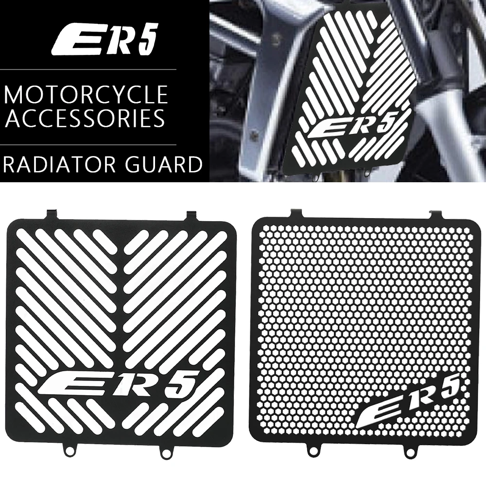 FOR Kawasaki ER-5 ER5 1997-1999 2000 2001 2002 2003 2004 2005 2006 Motorcycle Radiator Protection Grille Guard Protector Cover
FOR Kawasaki ER-5 ER5 1997-1999 2000 2001 2002 2003 2004 2005 2006 Motorcycle Radiator Protection Grille Guard Protector Cover