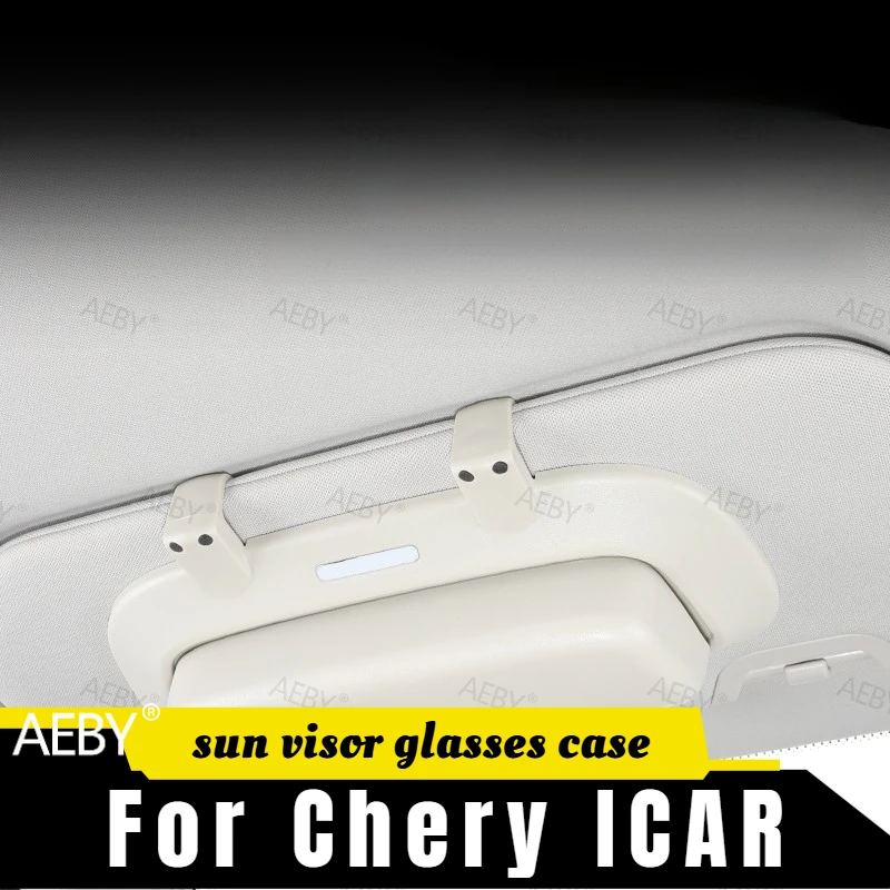 AEBY For Chery ICAR Car sun visor, sunglasses holder, clip on glasses case,Multifunctional,car glasses case,Car Accessories
AEBY For Chery ICAR Car sun visor, sunglasses holder, clip on glasses case,Multifunctional,car glasses case,Car Accessories
