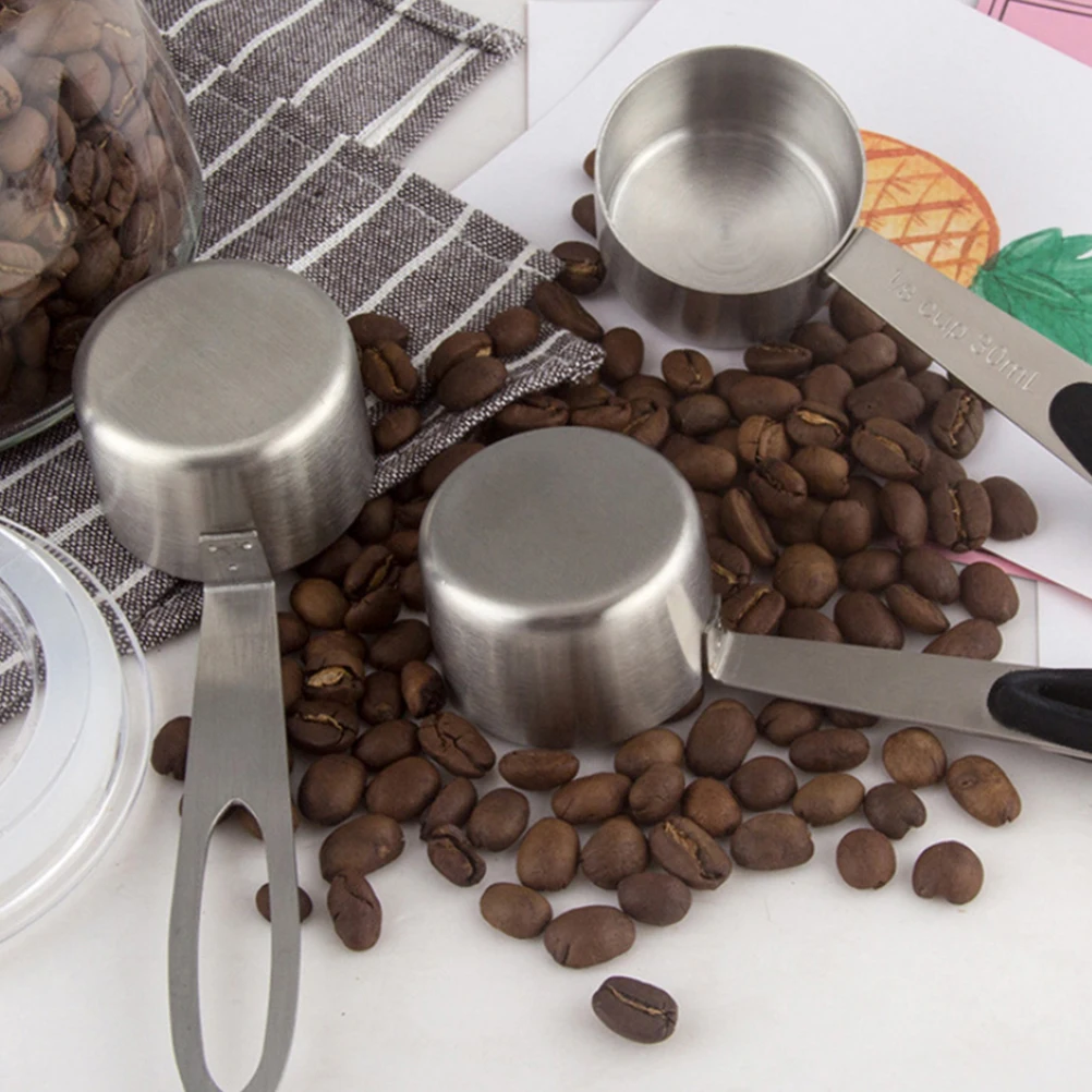 2 Pcs Coffee Spoon Stainless Steel Long H Measuring Spoons Kitchen Tea Powder Accurate Scale Easy Storage Multi Purpose
2 Pcs Coffee Spoon Stainless Steel Long H Measuring Spoons Kitchen Tea Powder Accurate Scale Easy Storage Multi Purpose