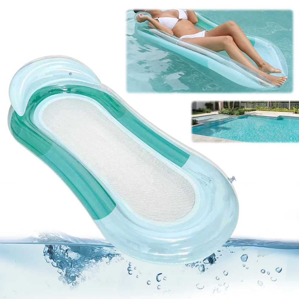 PVC Inflatable Water Float Bed with Nozzle Floating Lounge Bed Wear Resist Folding Water Float Chair Swimming Pool Accessories
PVC Inflatable Water Float Bed with Nozzle Floating Lounge Bed Wear Resist Folding Water Float Chair Swimming Pool Accessories