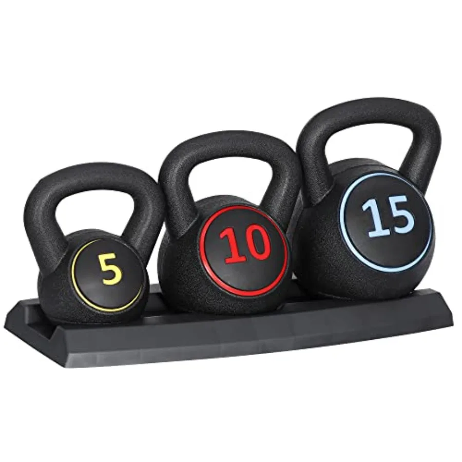 Kettlebell Sets with Storage Rack, Strength Training Kettlebells Wide Grip Kettlebell Exercise Fitness Weight Set for Home Gym
Kettlebell Sets with Storage Rack, Strength Training Kettlebells Wide Grip Kettlebell Exercise Fitness Weight Set for Home Gym