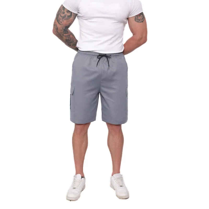 Men's Beige Elastic Waist Cargo Shorts Summer Casual Quick Dry Drawstring Multi-Pocket Streetwear Workwear Shorts
Men's Beige Elastic Waist Cargo Shorts Summer Casual Quick Dry Drawstring Multi-Pocket Streetwear Workwear Shorts